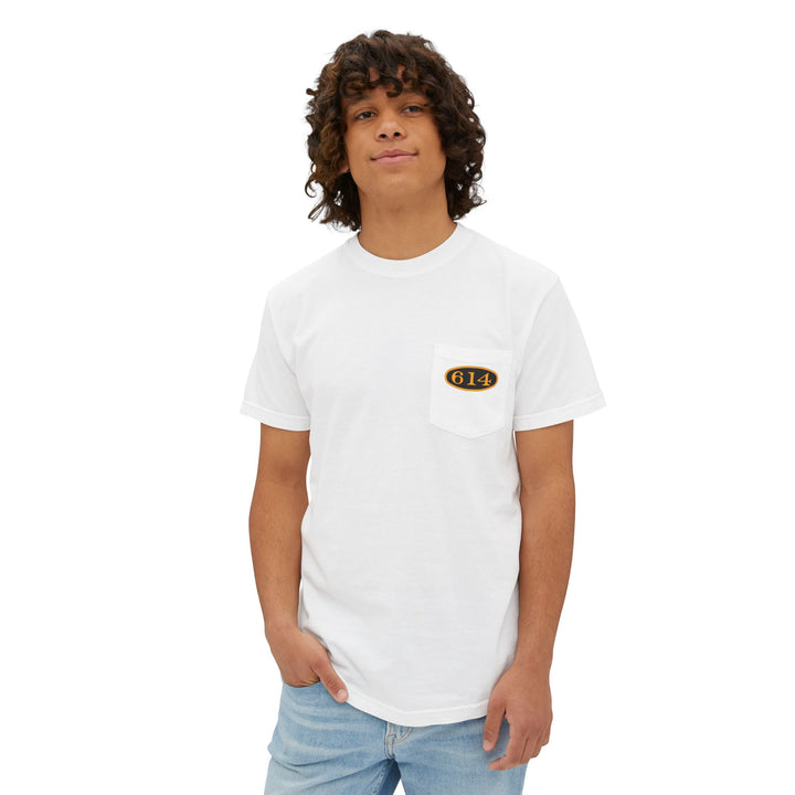 Heavy Pocket T-Shirt - 614 Chesapeake & Ohio Design