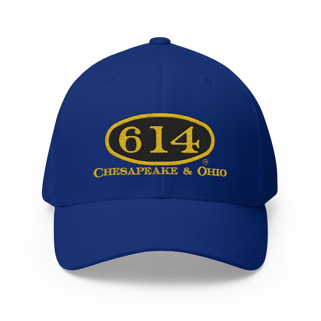 C&O 614 Embroidered Cap — Four-Sided Logo Baseball Hat