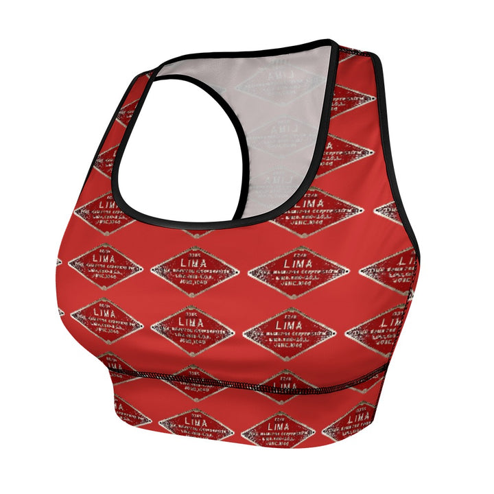 C&O 614 Builder's Plate Women's Yoga Top & Shorts Set