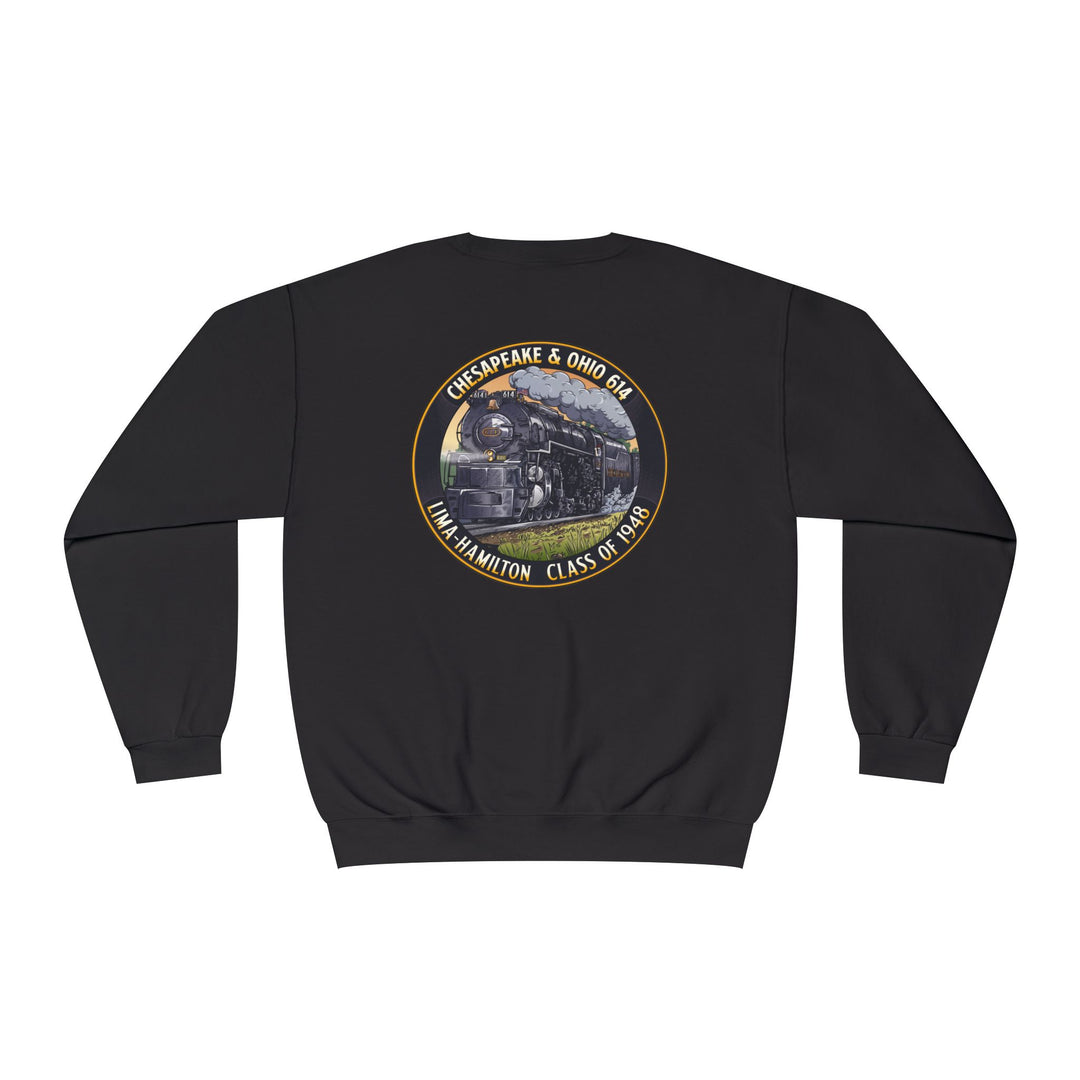 Chesapeake & Ohio 614 Railroad Vintage Crewneck Sweatshirt