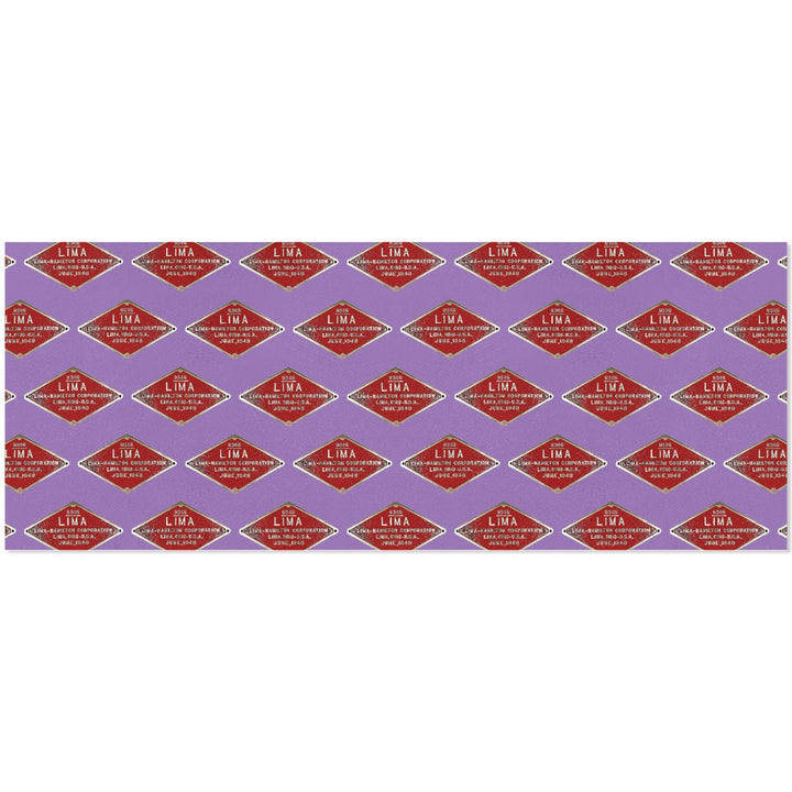 C&O 614 Builder's Plate Gift Wrapping Paper, 3-Roll Set