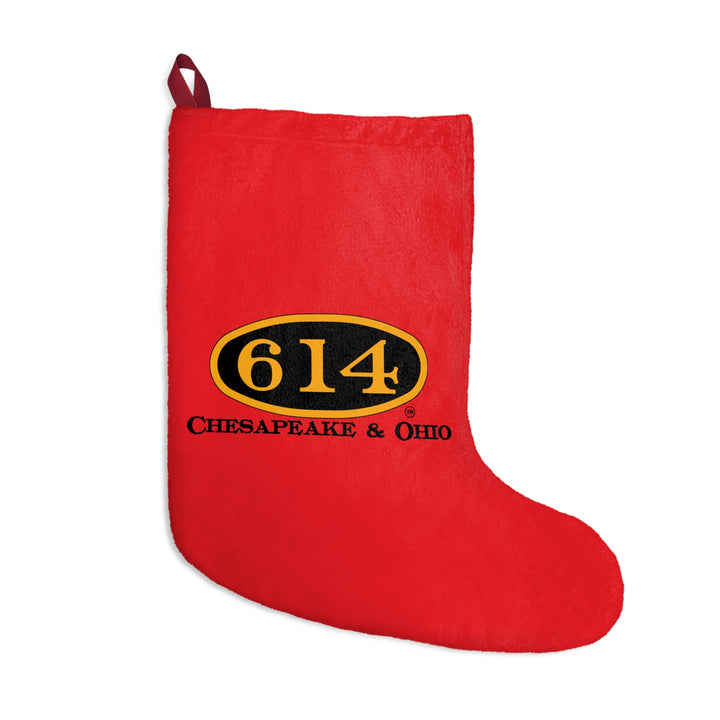 C&O 614 Christmas Stocking - Personalized 614 / RJD Logo Holiday Stocking