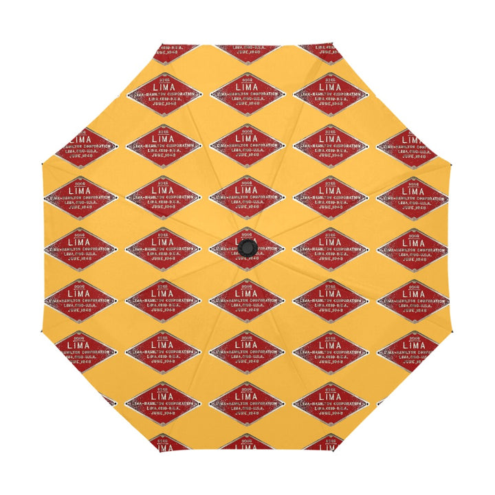 C&O 614 Builders Plate Auto-Fold Umbrella