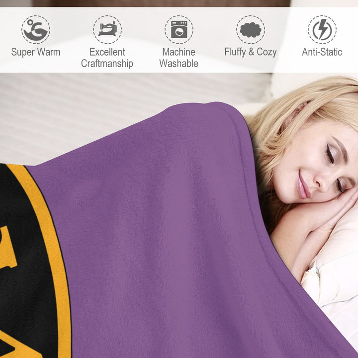 C&O 614 Flannel Blanket | 70 × 80 in