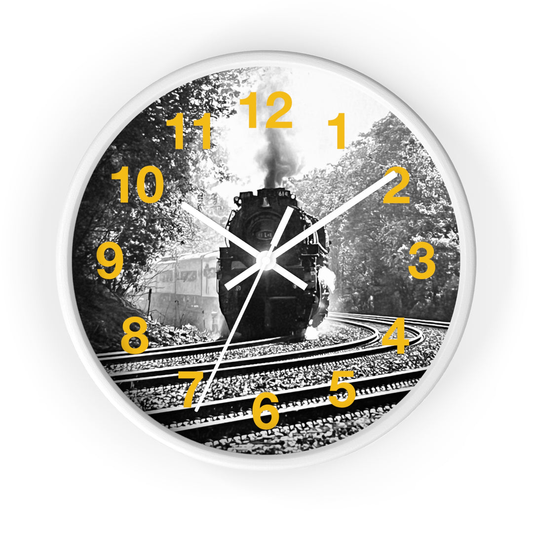 614 "Westbound through Waldwick" Wall Clock