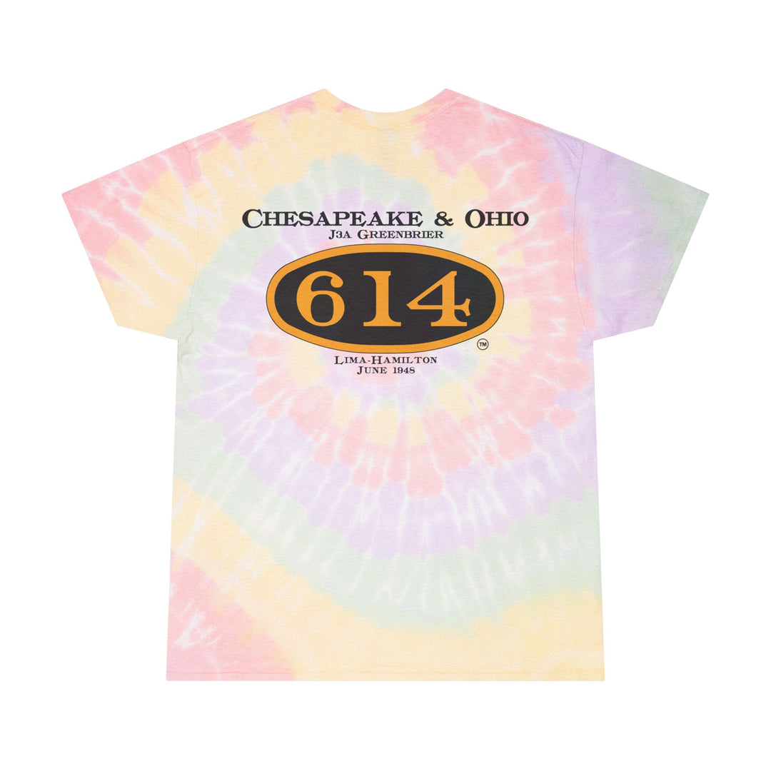 Vintage C&O 614 Tie-Dye T-Shirt — Version #2