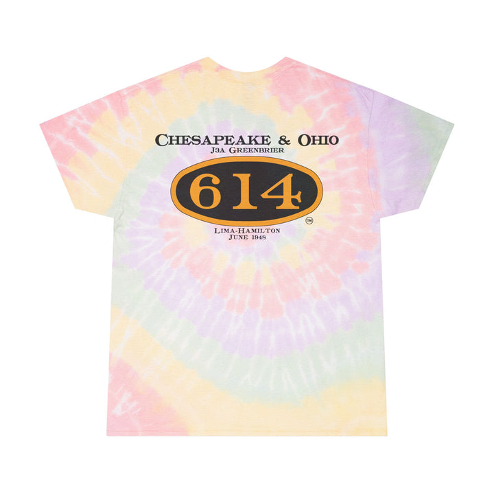 Vintage C&O 614 Tie-Dye T-Shirt — Version #2