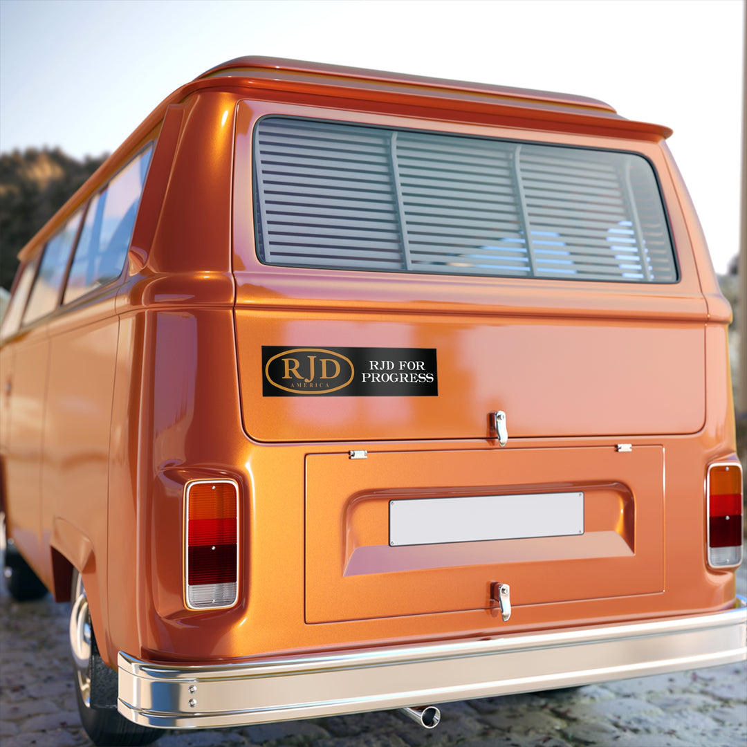 RJD For Progress Bumper Sticker