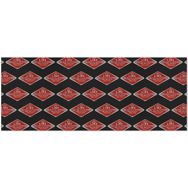 C&O 614 Builder's Plate Gift Wrapping Paper, 3-Roll Set