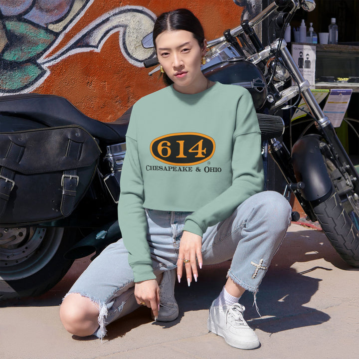 614 Women's Cropped Sweatshirt