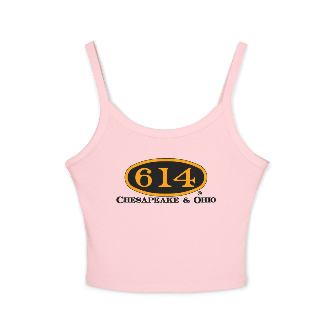 614 Number Plate Women's Spaghetti Strap Tank Top