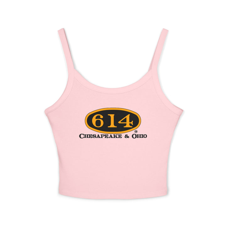 614 Number Plate Women's Spaghetti Strap Tank Top