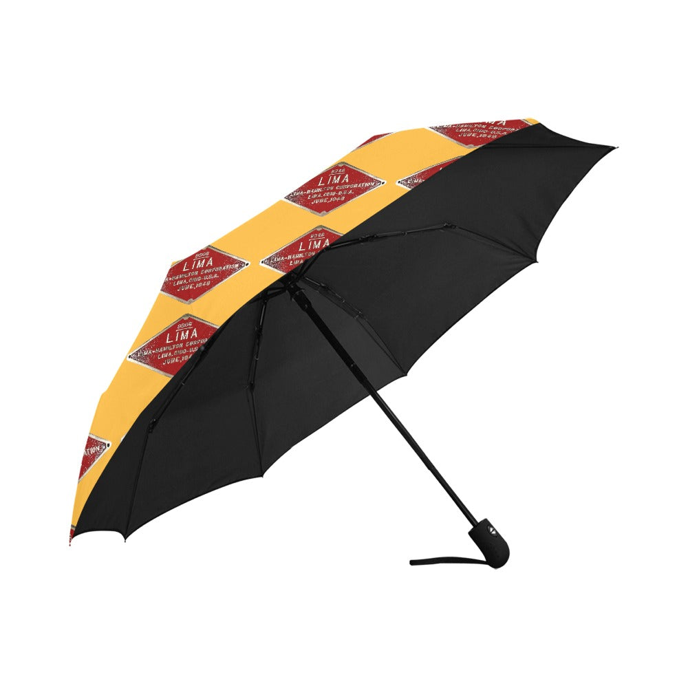 C&O 614 Builders Plate Auto-Fold Umbrella