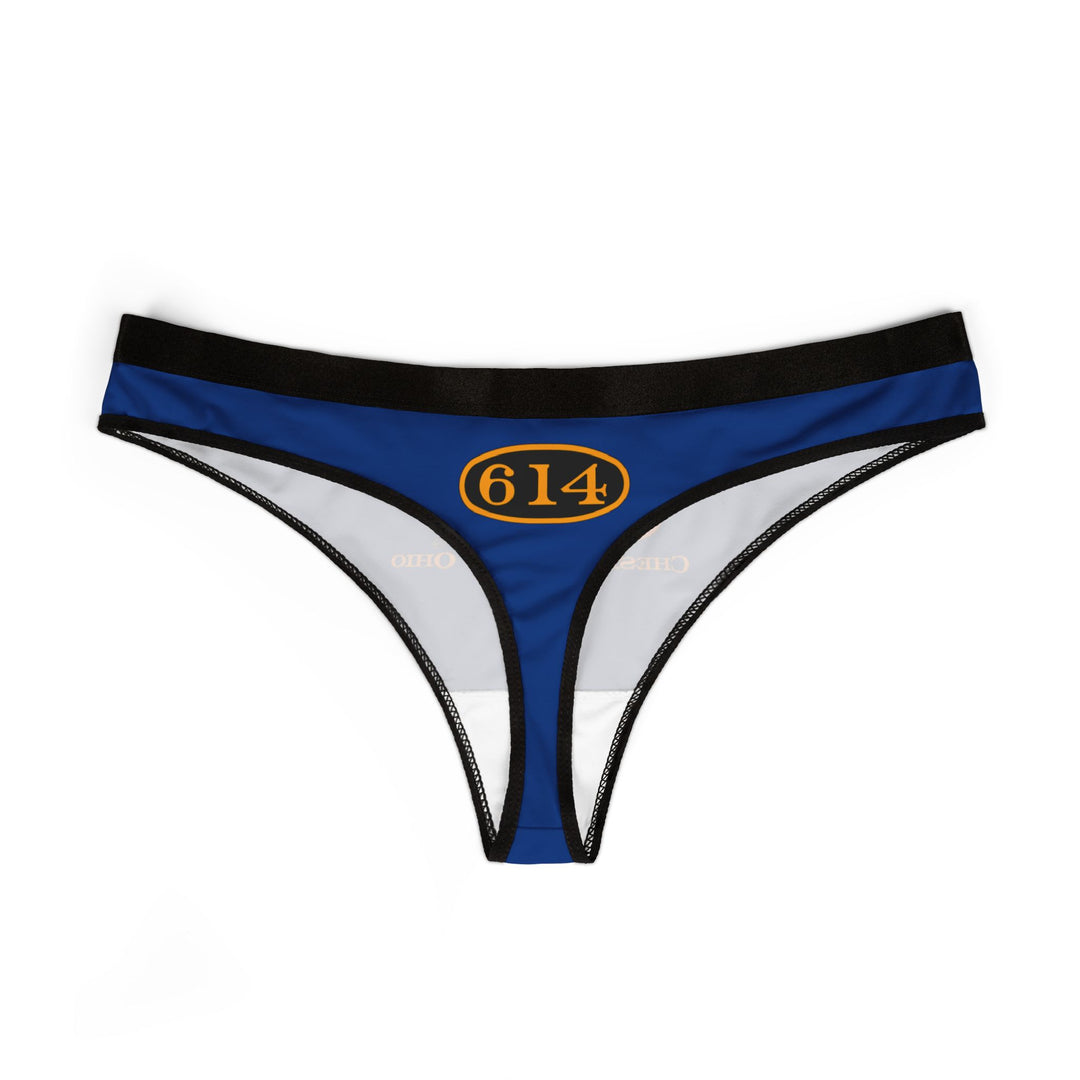 C&O 614 Women's Thong - Blue - Railroad Heritage Underwear