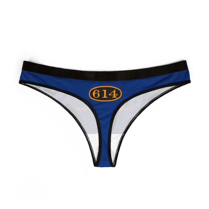 C&O 614 Women's Thong - Blue - Railroad Heritage Underwear