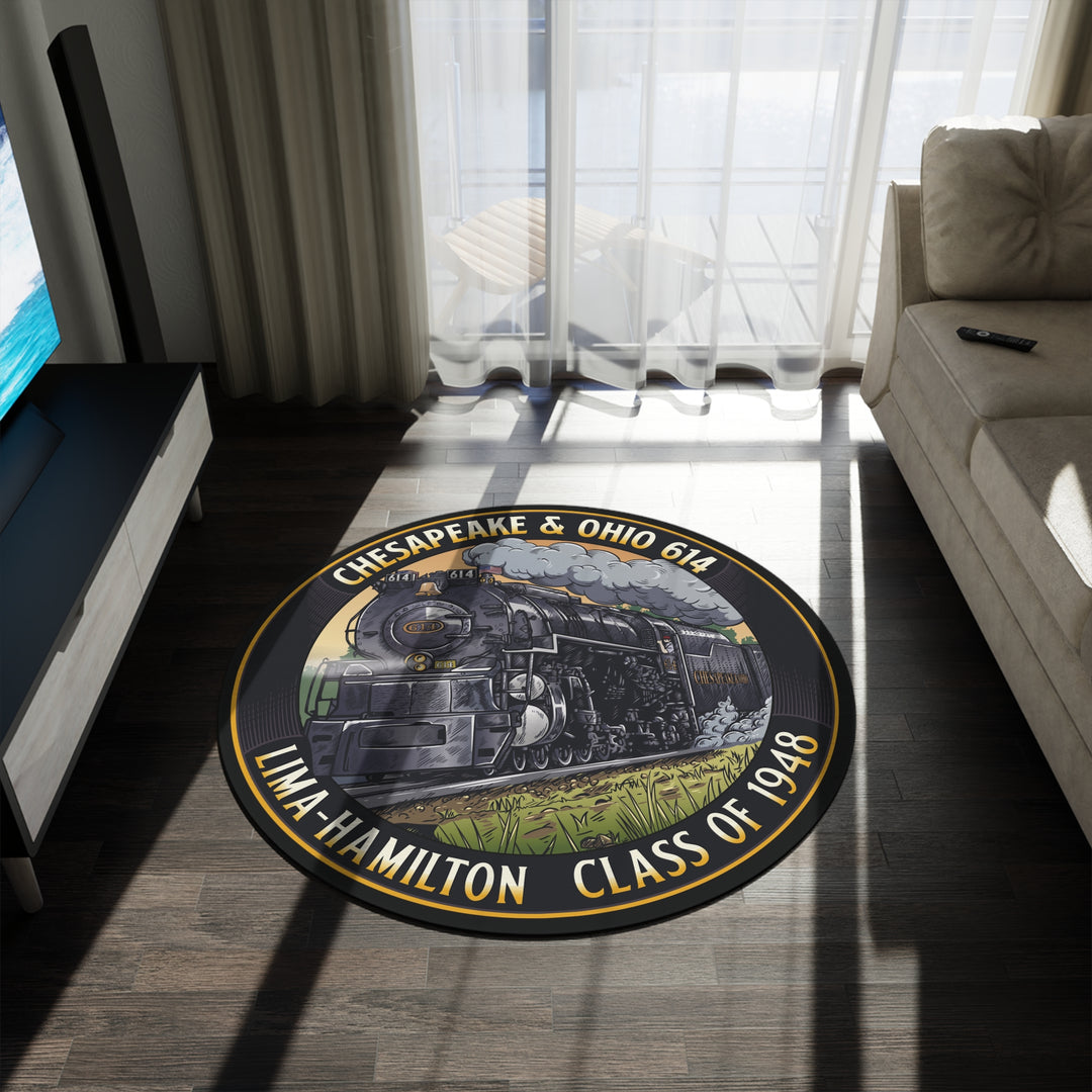 614 "Class of 1948" Round Rug