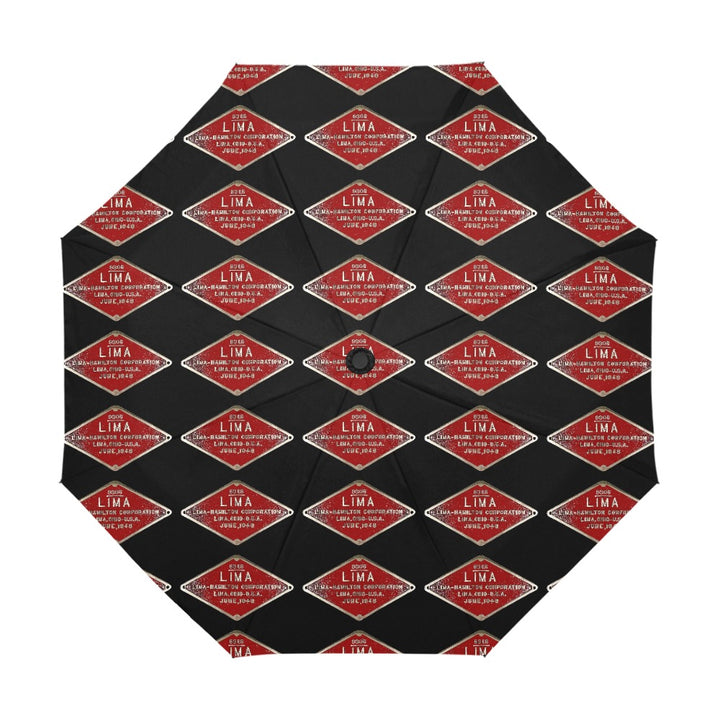 C&O 614 Builders Plate Auto-Fold Umbrella