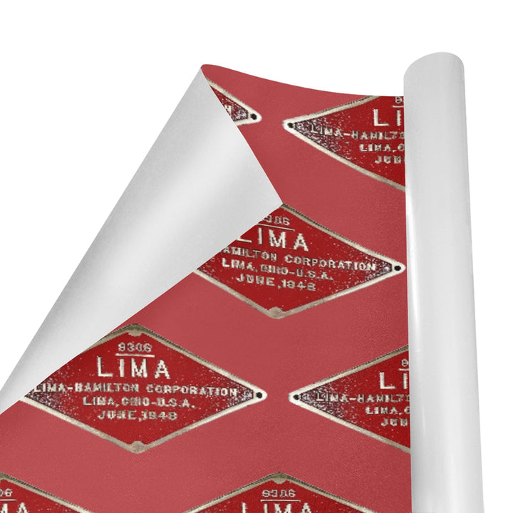 C&O 614 Builder's Plate Gift Wrapping Paper, 3-Roll Set