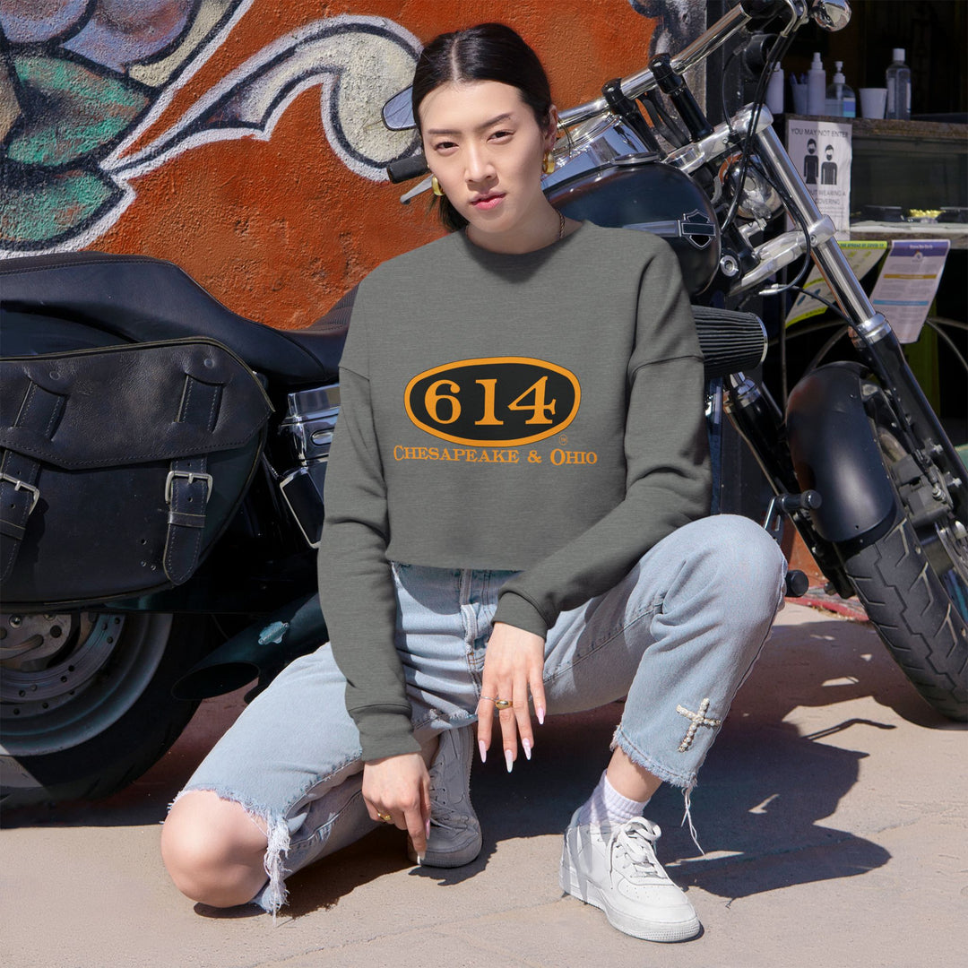 614 Women's Cropped Sweatshirt