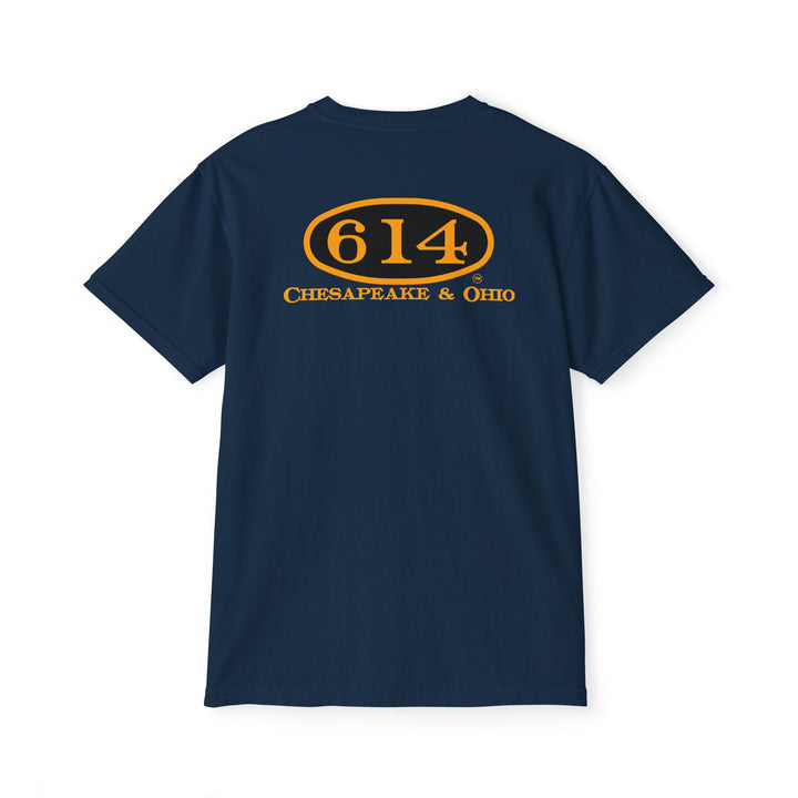 Heavy Pocket T-Shirt - 614 Chesapeake & Ohio Design