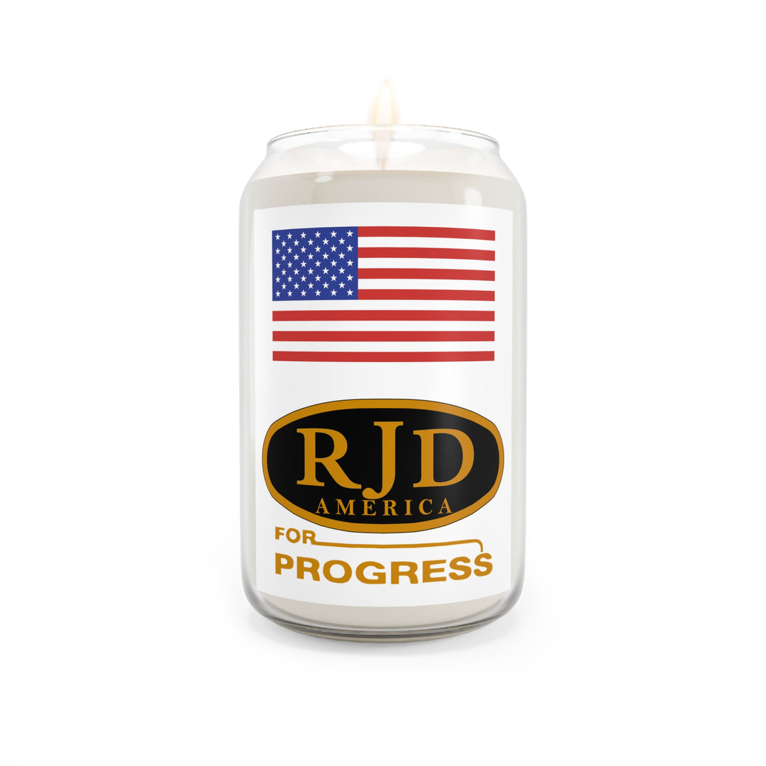 Patriotic 'RJD America for Progress' Scented Soy Candle — 13.75oz