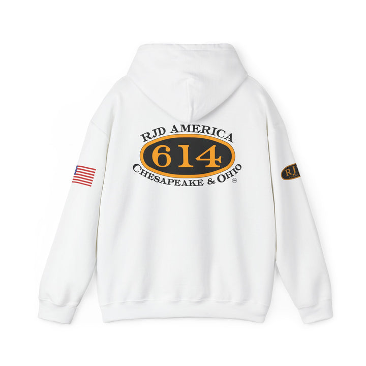 "RJD America for Progress" Hoodie — C&O 614 / RJD Logo on Back