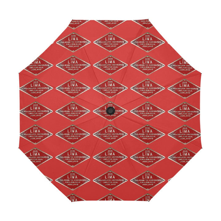 C&O 614 Builders Plate Auto-Fold Umbrella