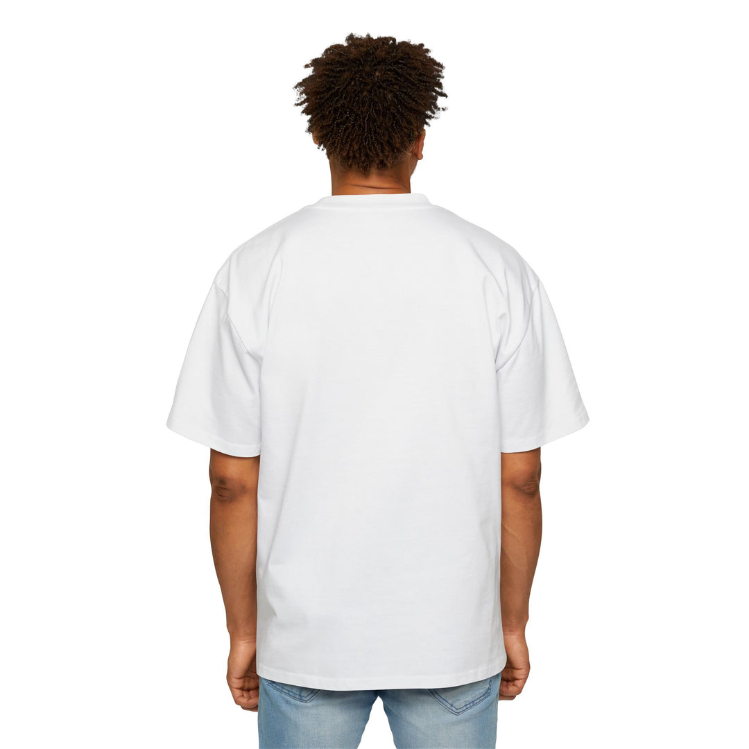 614 "Number Plate" Men's Heavy Oversized Tee