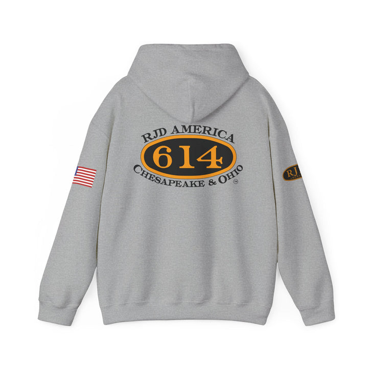 "RJD America for Progress" Hoodie — C&O 614 / RJD Logo on Back