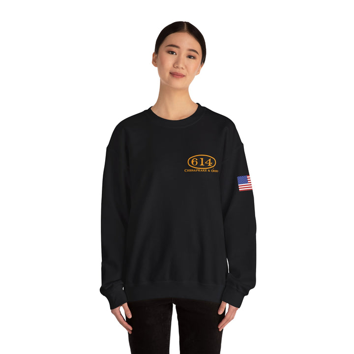 614 "Thoroughbred of The Rails" Heavy Blend™ Crewneck Sweatshirt