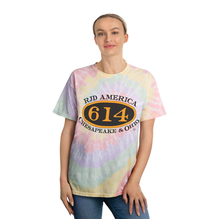 Vintage C&O 614 Tie-Dye T-Shirt — Version #2