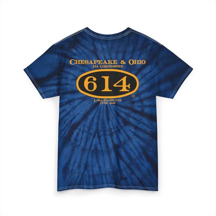 Vintage C&O 614 Tie-Dye T-Shirt — Version #1