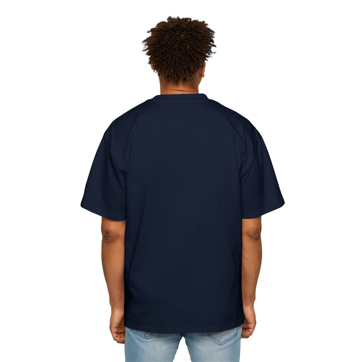 614 "Number Plate" Men's Heavy Oversized Tee