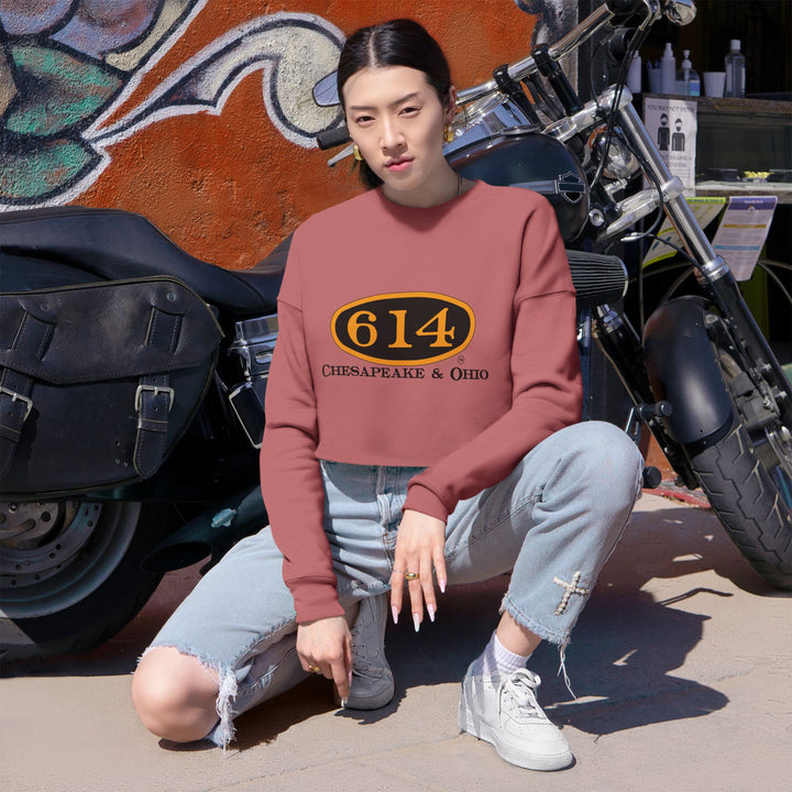 614 Women's Cropped Sweatshirt