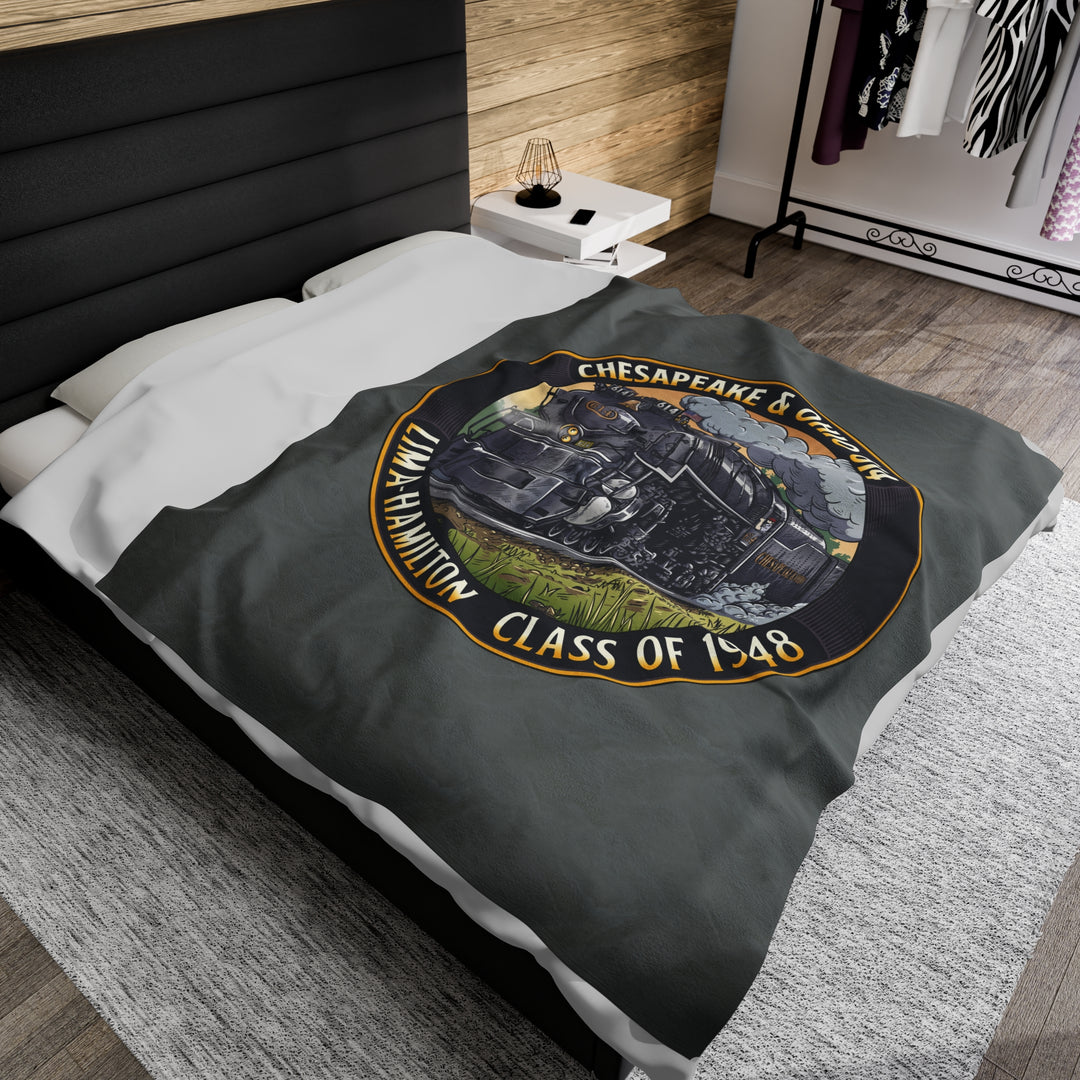 614 "Class of 1948" Velveteen Plush Blanket