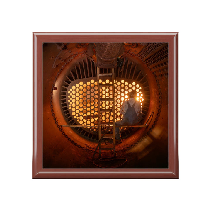 Firebox Jewelry Box — C&O 614 Collectible Jewelry Case