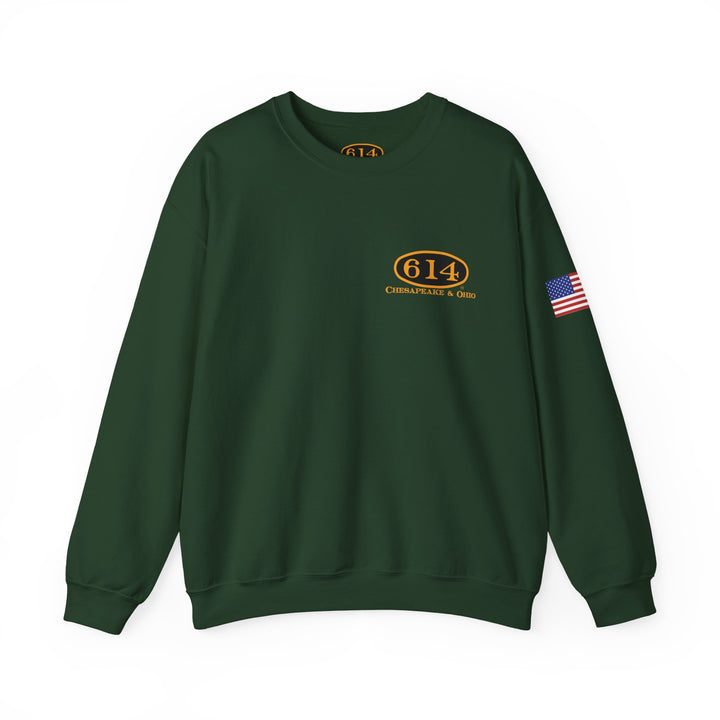 614 "Thoroughbred of The Rails" Heavy Blend™ Crewneck Sweatshirt