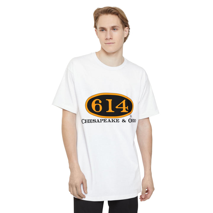 C&O 614 Big and Tall Size T-Shirt with number plate