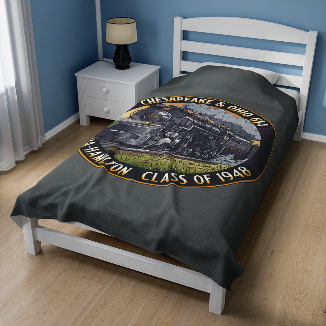 614 "Class of 1948" Velveteen Plush Blanket