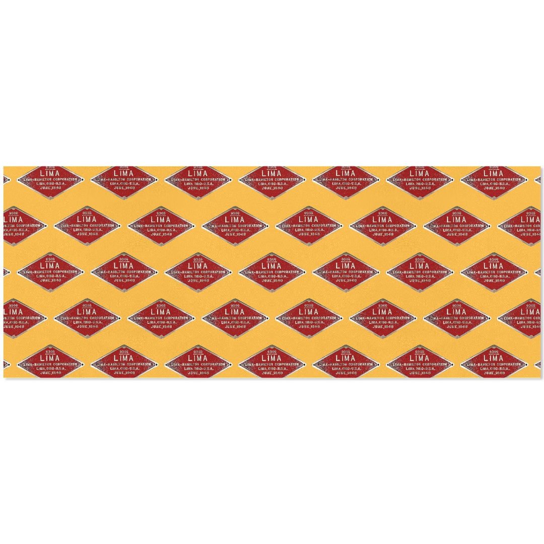 C&O 614 Builder's Plate Gift Wrapping Paper, 3-Roll Set