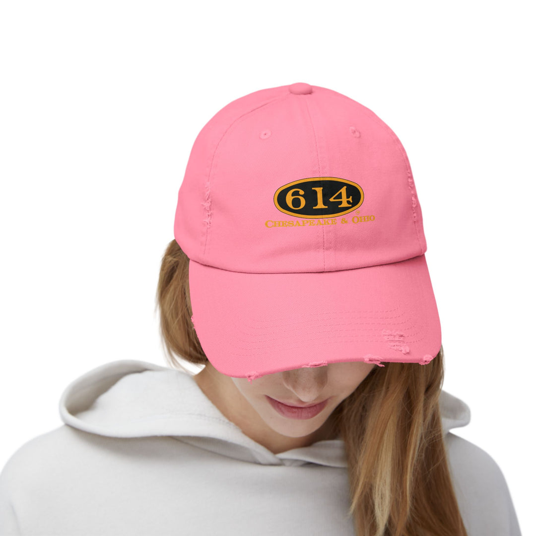 614 Distressed Cap