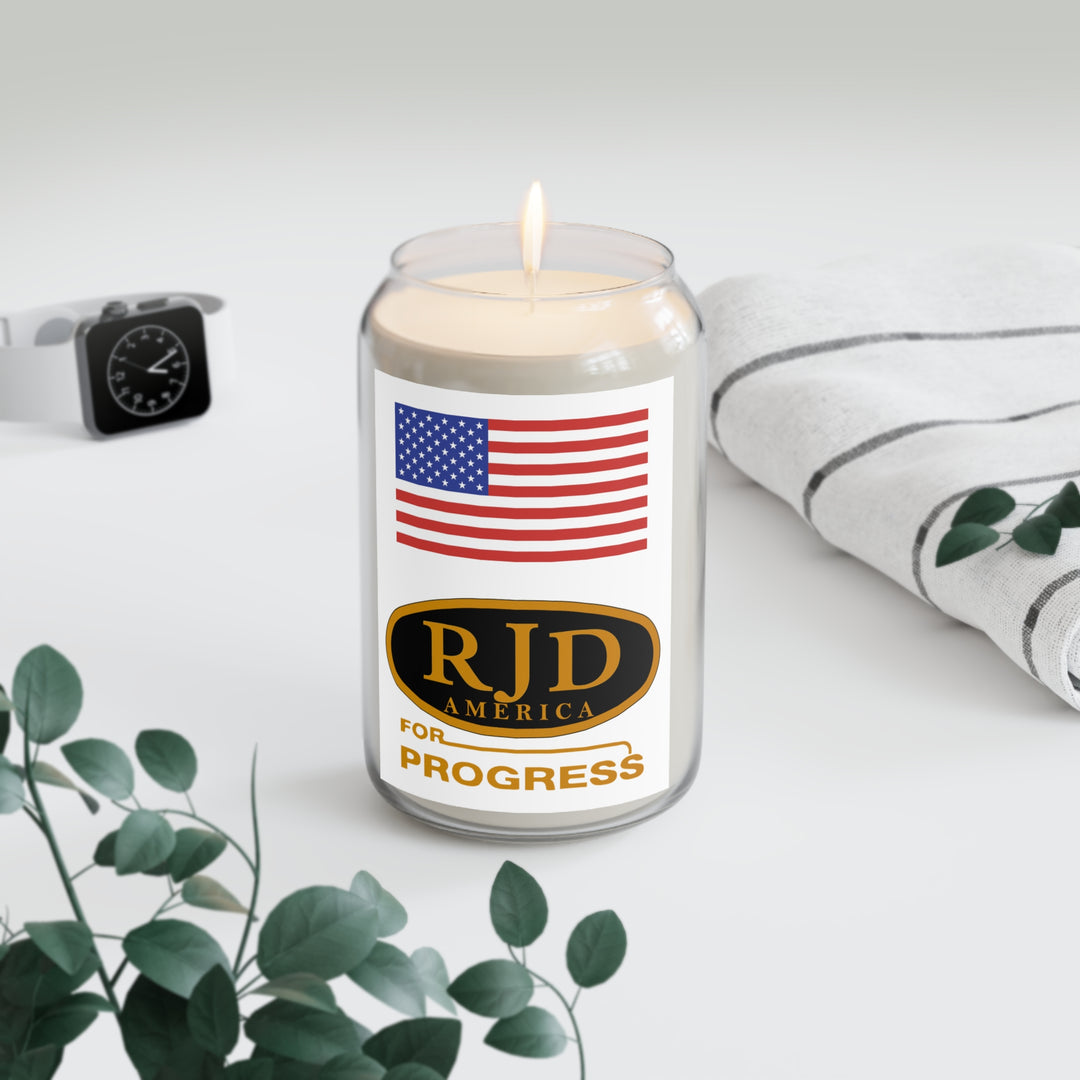 Patriotic 'RJD America for Progress' Scented Soy Candle — 13.75oz