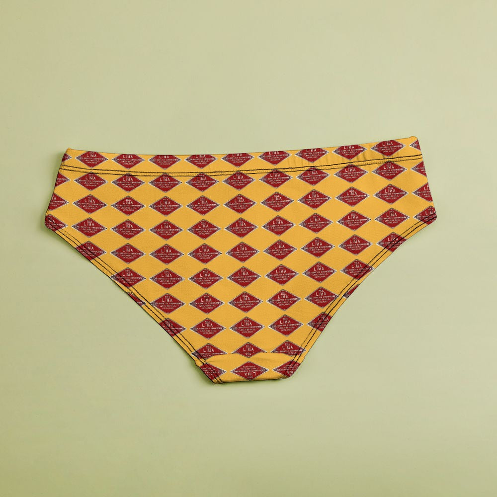 C&O 614 Builder's Plate Women's Low-Rise Panties