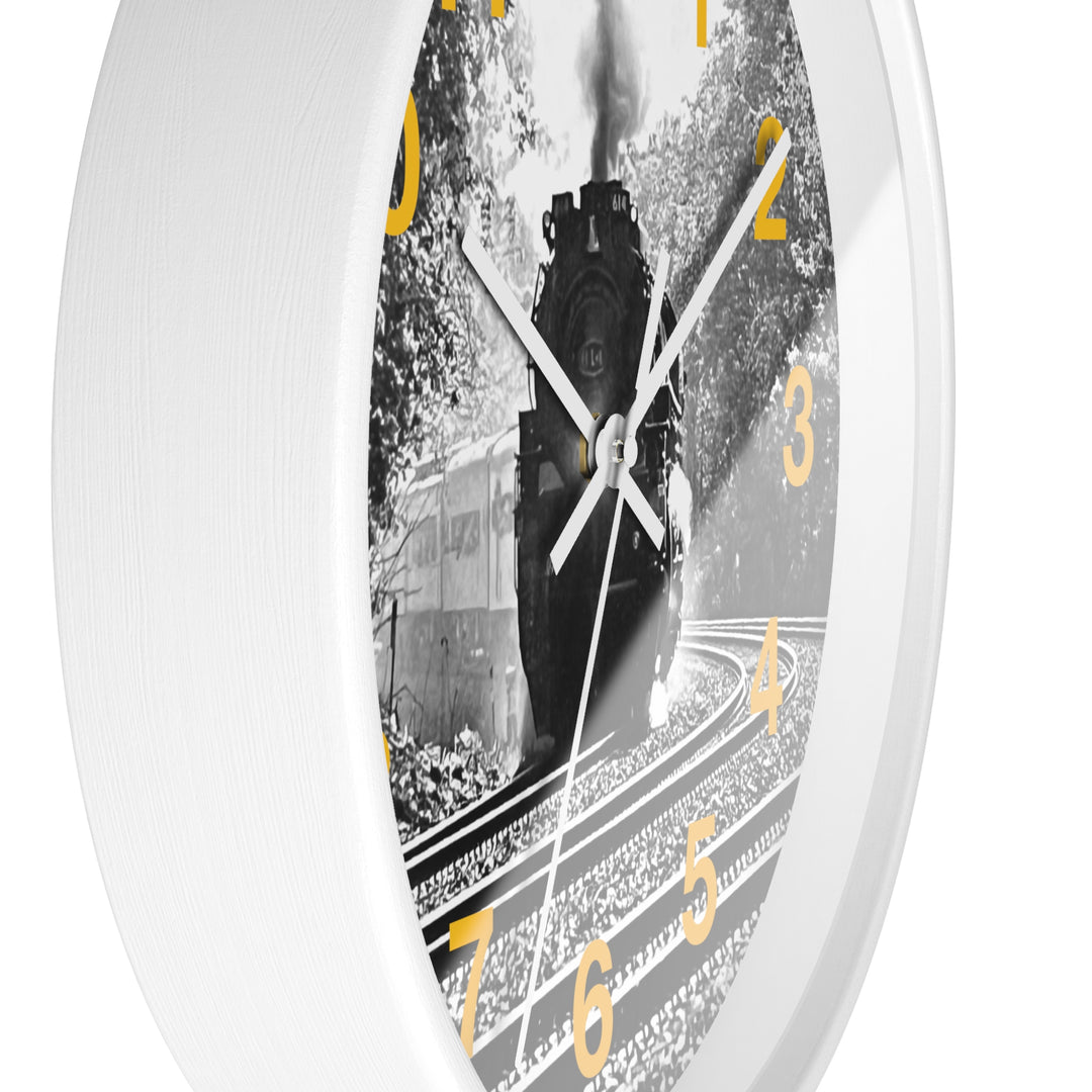 614 "Westbound through Waldwick" Wall Clock