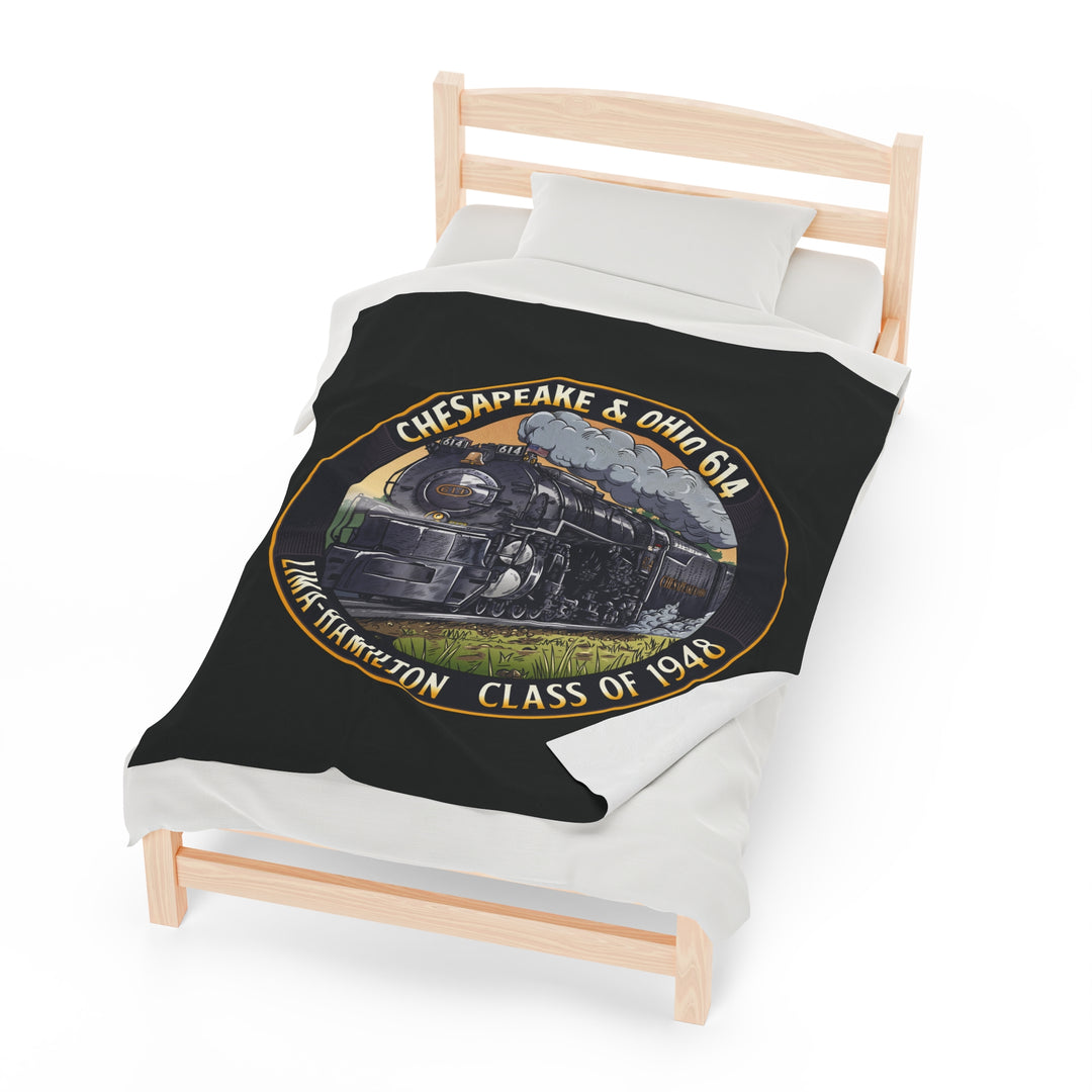 614 "Class of 1948" Velveteen Plush Blanket