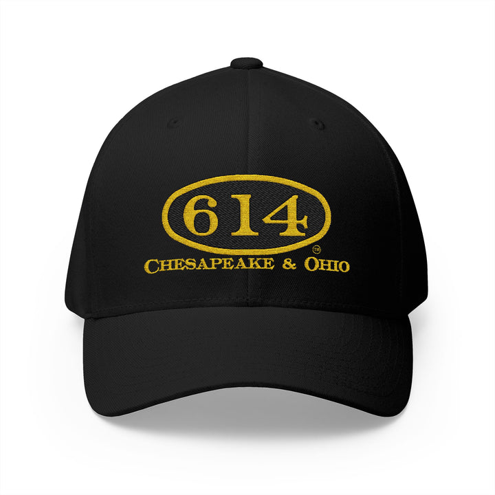 C&O 614 Embroidered Cap — Four-Sided Logo Baseball Hat