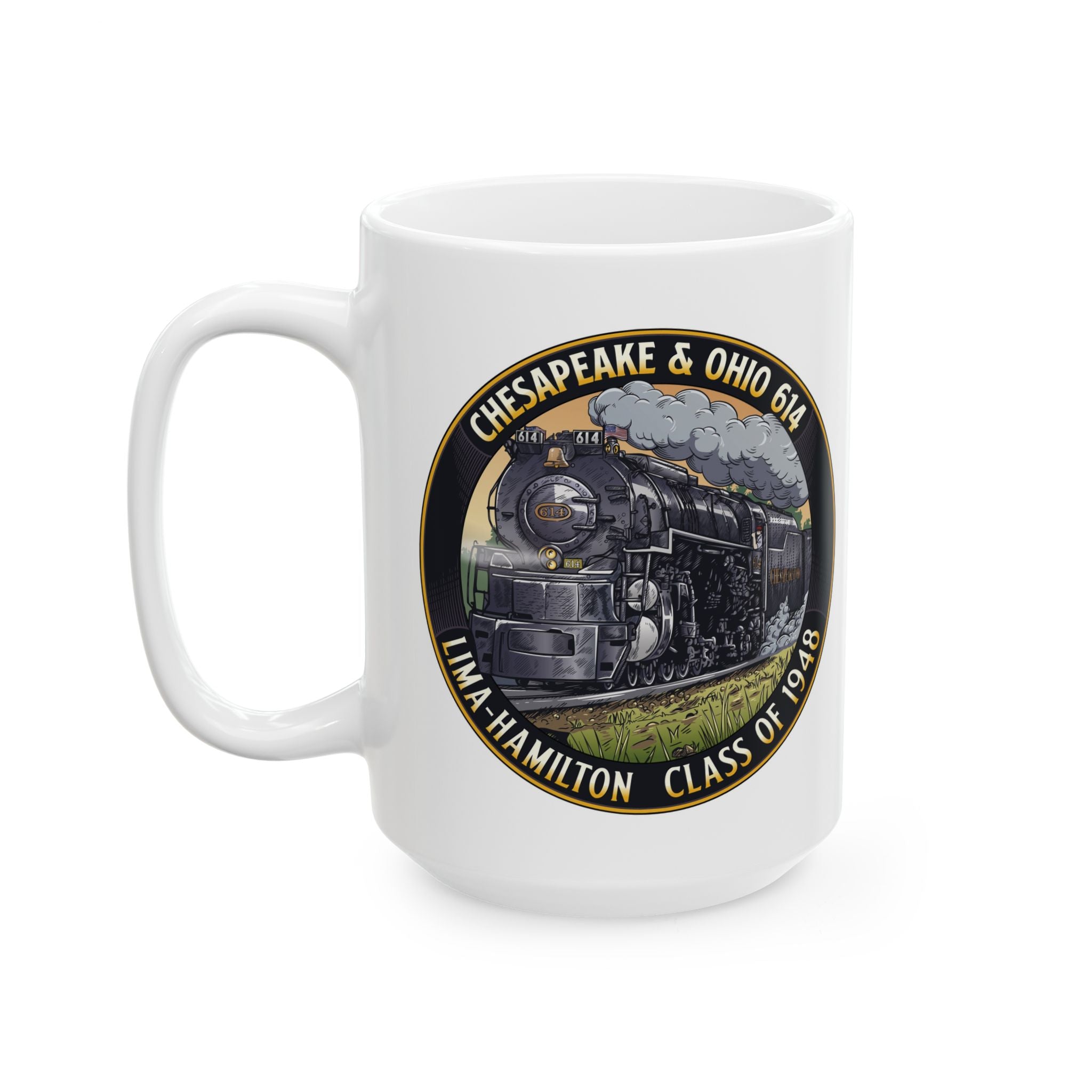 C&O 614 Mug