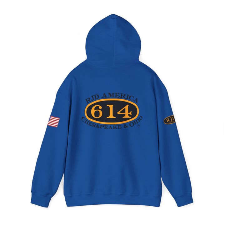 "RJD America for Progress" Hoodie — C&O 614 / RJD Logo on Back