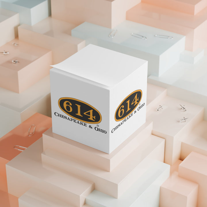 C&O 614 Note Cube — Souvenir Memo Cube