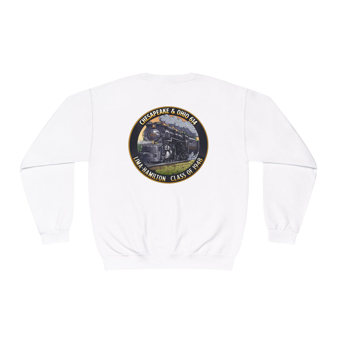 Chesapeake & Ohio 614 Railroad Vintage Crewneck Sweatshirt